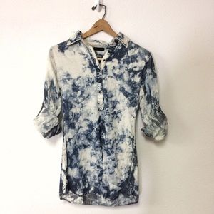 New York & Company XS Sky Design Tunic